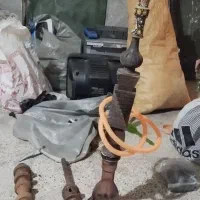 ۳ عددقلیون چوب سرخ وقلیون چوبش گردوهمش۸۰۰|صنایع دستی و سایر لوازم تزئینی|اسفراین, |دیوار