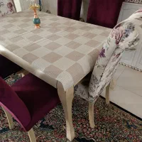 میز نهار خوری ۶نفره|میز و صندلی غذاخوری|ماهان, |دیوار