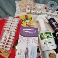 پک کامل وسایل کاشت ناخن با بهترین کیفیت و مدل