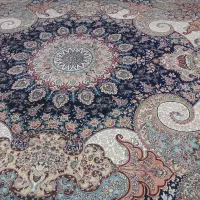 فرش کرم سرمه ای|فرش|سبزوار, شرق کال میانی|دیوار