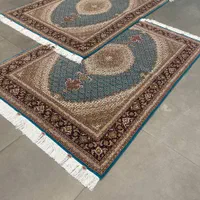 فرش دستباف ( بساک ) ۵۰ رج زیبا مرینوس تبریز|فرش|مشکیندشت, |دیوار