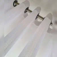 پرده پانچی حریر نازلی.اقتصادی،ساده و شیک