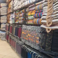 مغازه چادر دوزی کارگر ساده و فروشنده