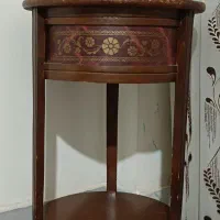 میز تلفن چوبئ