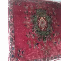 دیزی سفالی وگوشت کوب تبدیل تیمی این فرش دست باف