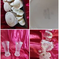 پنکه و ظروف قدیمی و مختلف