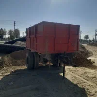 تریلی چرخ اتوبوسی جفت چرخ