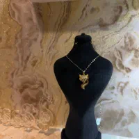 گردنبند مینمال طلا|جواهرات|خمینی‌شهر, |دیوار