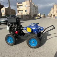 موتور اب موتور برق هوا خنک دو سیلند
