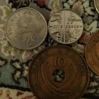 سکه عتیقه کلکسیونی|کلکسیون سکه، تمبر، اسکناس|قم, چهل درخت‎|دیوار
