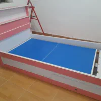 تخت یک نفره ام دی اف|تخت و سرویس خواب|رشت, حومه رشت|دیوار