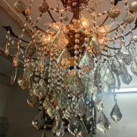 لوستر ۱۶شاخه ای|لوستر و چراغ آویز|اهواز, یوسفی|دیوار