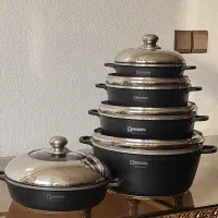 قابلمه دیگ ۱۰ پارچه برند دسینی ایتالیا