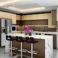 منشی و کارگر ساده و ماهر در خدمات برش و نوار MDF