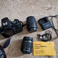 دوربین کنون همراه دو تا لنز|دوربین عکاسی و فیلم‌برداری|قرچک, داوود آباد|دیوار