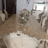 میز غذا خوری 10نفره|میز و صندلی غذاخوری|اشتهارد, |دیوار