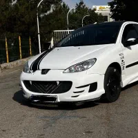 بال و سپر اسپرت 206 rc wrc