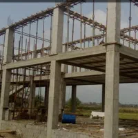 اجرای قالب‌بندی فونداسیون سقف ستون بتنی