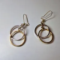 گوشواره طلای حلقوی