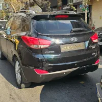 توسان 2014 مشکی دو دف سقف شیشه بدون رنگ|خودرو سواری و وانت|تهران, مهران (سیدخندان)|دیوار