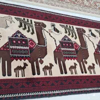 قالیچه بلوچی دست بافت