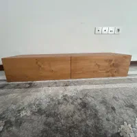 میز تلویزیون دیواری چوب روس