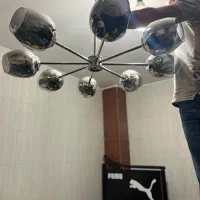 لوستر ۸شاخه|لوستر و چراغ آویز|اندیشه, اندیشه فاز ۳|دیوار