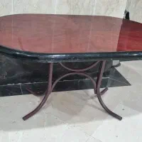 میز غذاخوری قدیمی محکم و سخت|میز و صندلی غذاخوری|قم, دانش|دیوار