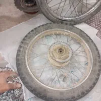 چرخ لاستیک عقب وجلو موتور سیکلت|قطعات یدکی و لوازم جانبی|جعفرآباد, |دیوار