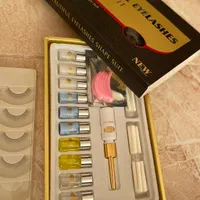 فروش لوازم کاشت مژه و لیفت ولمینت ابرو و مژه|آرایشی، بهداشتی، درمانی|رشت, پیرکلاچای|دیوار