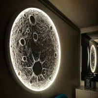 انواع تابلو دکوراتیو نورپردازی شده