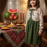 مدل های سارافون یلدا|کفش و لباس بچه|مشهد, چهنو|دیوار