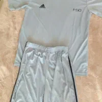 ست تیشرت و شلوارک ورزشی adidas
