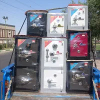 گاوصندوق کلید برنجی با رمزمکانیکی دیجیتالی