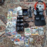 ps2 به همراه وسایل جانبی