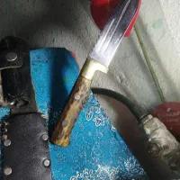 چاقو دسته شاخ|کلکسیون اشیاء عتیقه|گرگان, |دیوار