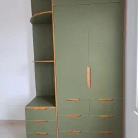 صنایع mdf و چوبی|کتابخانه، شلف، قفسههای دیواری|کلاچای, |دیوار