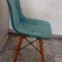 صندلی پایه چوبی با پارچه مازراتی|میز و صندلی غذاخوری|قرچک, میرزائی جنوبی|دیوار