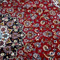 قالی 12 متری جنس نخ|فرش|خرم‌آباد, |دیوار