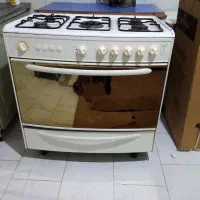 گاز5شعله فر مارک تکنوگاز تمیزسالم