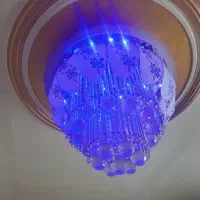 لوستر کریستال ریموت دار