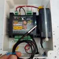 کنترلر پیامکی 4کانال مناسب گلخانه جات./آماده نصب