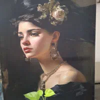 قاب عکس مخمل آرایشگاه زیر فی|تابلو، نقاشی، عکس|یزد, |دیوار