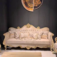 مبل کلاسیک راحتی استیل مینی مال مبل مدرن|مبلمان خانگی و میز عسلی|کرج, برغان|دیوار