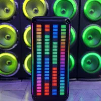 اسپیکر باند شارژی برقی قابل حمل رقص نوردار آکبند