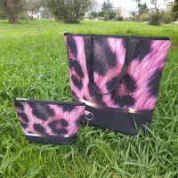 ست ساک و کیف آرایش (مناسب هدیه روز مادر)