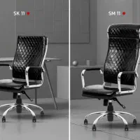 صندلی طرح امپراتوردسته وکیوم فوم چرم الگروارگونومی