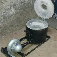 کوره ذوب خانگی کارکرده در حد نو