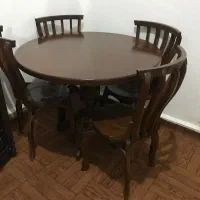 میز غذا خوری|میز و صندلی غذاخوری|قروه, |دیوار