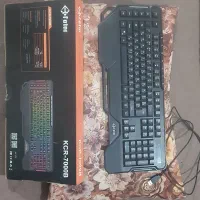 کیبورد KCR-7000B گیمینگ فاطر